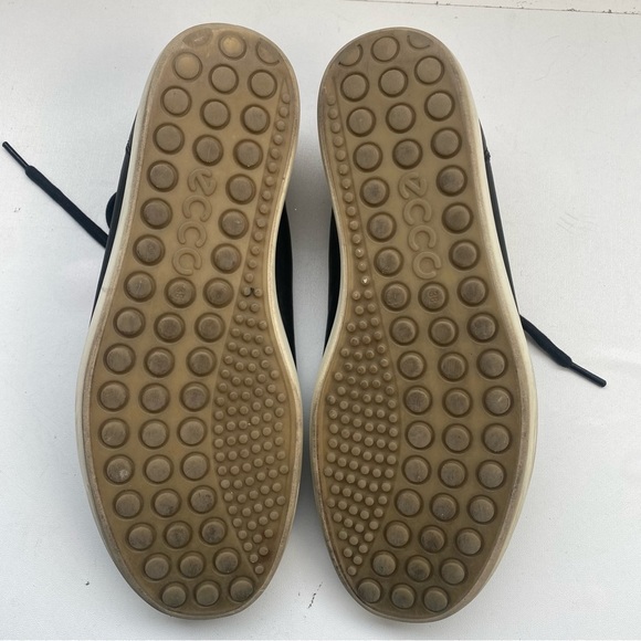 ECCO Danish Soft 7 Design Women’s Black Athletic Leather Sneaker EU 38 US 7 - Picture 10 of 15